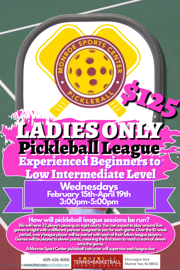 Monroe Sports Center Pickleball Leagues